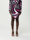 Pucci Abstract Silk Halterneck Top With Open Back