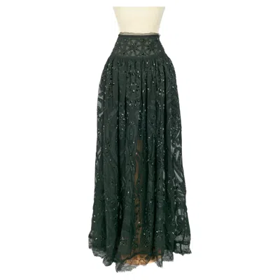 Pre-owned Pucci Skirt Spring 2012 In Black