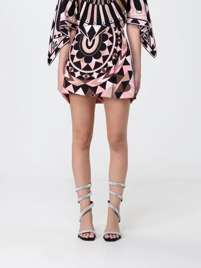Pucci Skirt Woman In Multi