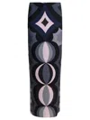 Pucci Printed Stretch-scuba Maxi Skirt In Black