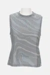 Pucci Abstract-motif Sleeveless Top In Multi