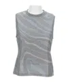 Pucci Sleeveless Vest In Gray