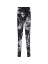 Pucci Sheer Tights With Abstract Print In Multi
