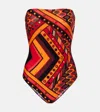 Pucci Soleil Swimsuit In Multi