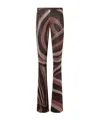 Pucci Spiral Printed Pants In Multi