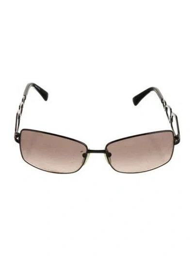 Pre-owned Pucci Square Gradient Sunglasses In Black