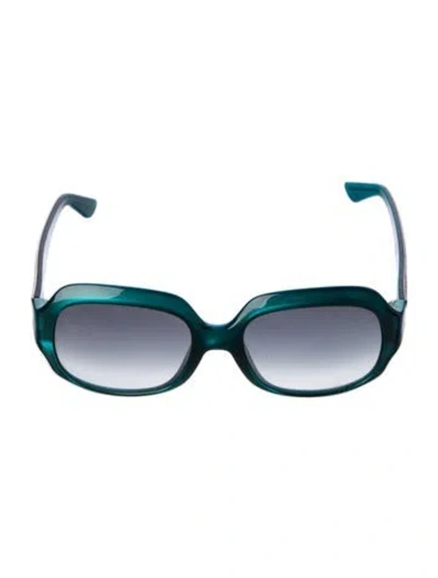 Pre-owned Pucci Square Gradient Sunglasses In Blue