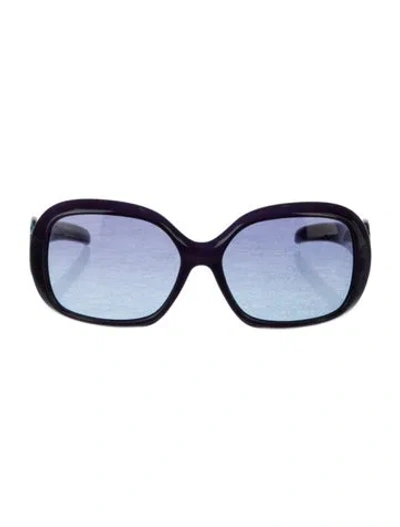 Pre-owned Pucci Square Gradient Sunglasses In Purple