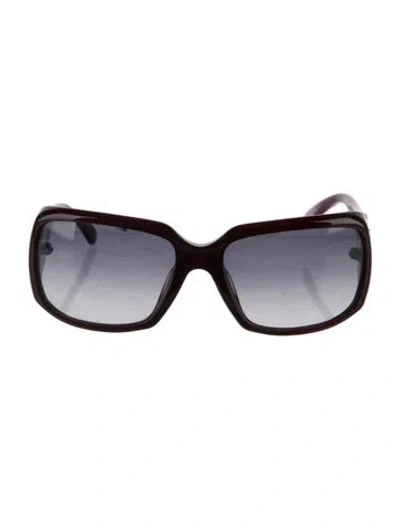 Pre-owned Pucci Square Gradient Sunglasses In Purple