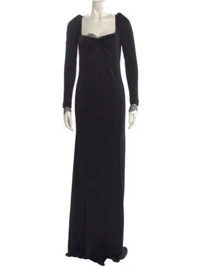 Pre-owned Pucci Square Neckline Long Dress W/ Tags