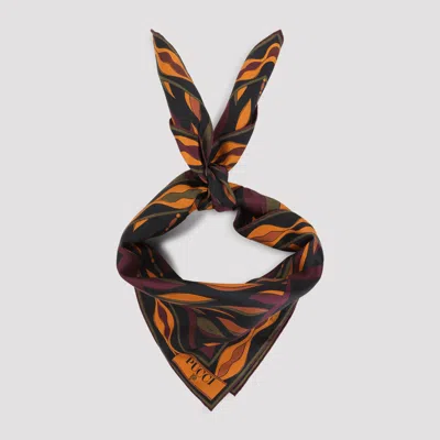 Pucci Square Silk Scarf 90 X 90 Cm In Multicolour