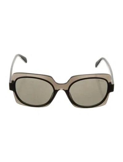 Pre-owned Pucci Square Tinted Sunglasses In Black