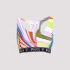 Pucci Multicolor Racerback Top With Signature Pattern In Multicolor