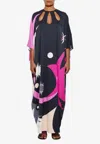 PUCCI STELLA PRINT MAXI KAFTAN