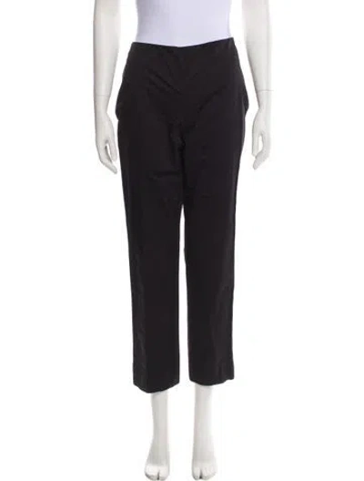 Pre-owned Pucci Straight Leg Pants In Black
