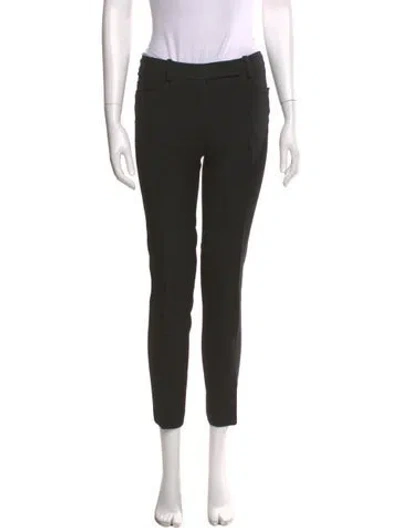 Pre-owned Pucci Straight Leg Pants In Black