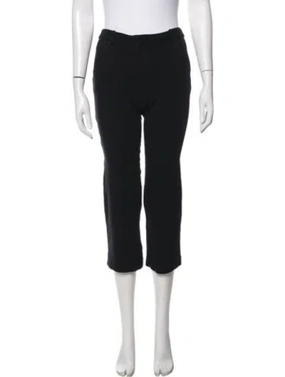 Pre-owned Pucci Straight Leg Pants In Black