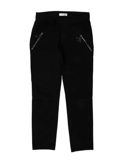Pre-owned Pucci Straight Leg Pants In Black