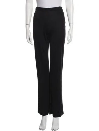 Pre-owned Pucci Straight Leg Pants In Black