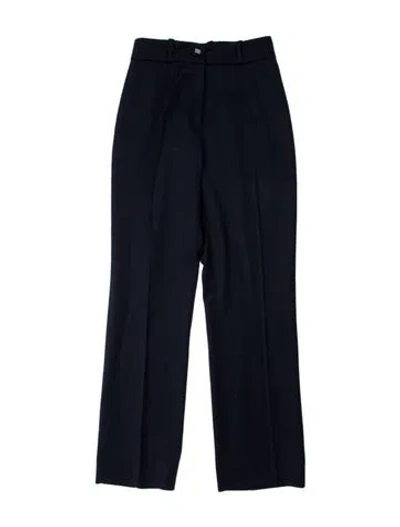Pre-owned Pucci Straight Leg Pants In Blue