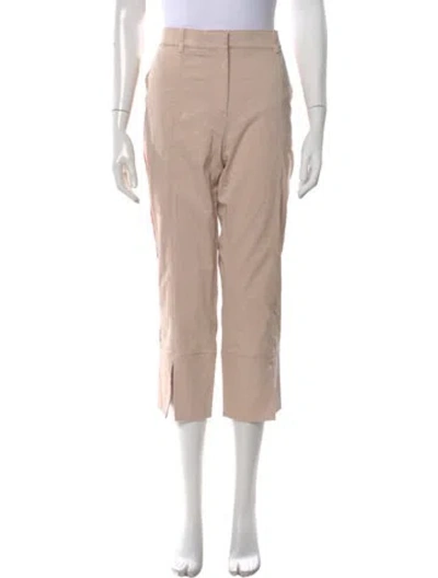 Pre-owned Pucci Straight Leg Pants In Neutral