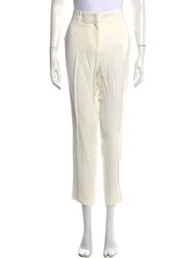 Pre-owned Pucci Straight Leg Pants In Neutral
