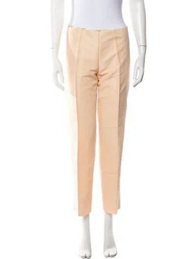 Pre-owned Pucci Straight Leg Pants In Neutral