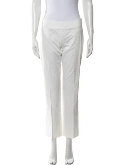 Pre-owned Pucci Straight Leg Pants In Neutrals