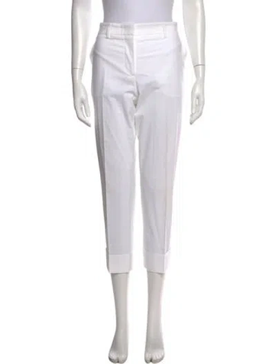 Pre-owned Pucci Straight Leg Pants In Neutrals