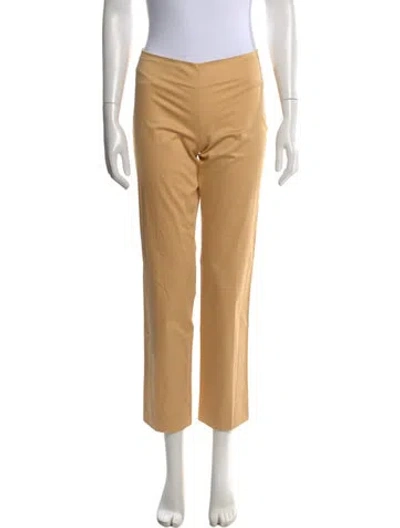 Pre-owned Pucci Straight Leg Pants In Orange