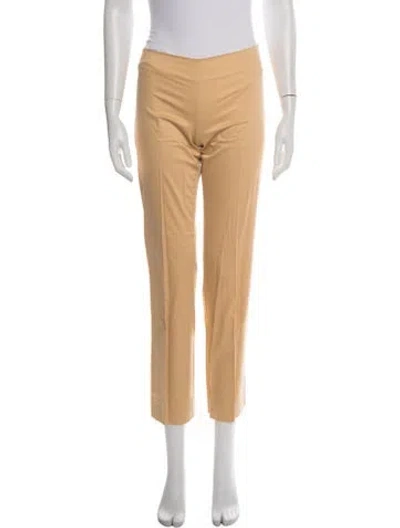 Pre-owned Pucci Straight Leg Pants In Orange