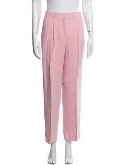 Pre-owned Pucci Straight Leg Pants In Pink