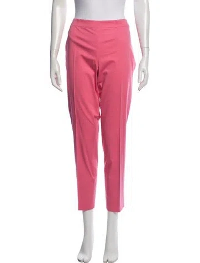 Pre-owned Pucci Straight Leg Pants In Pink