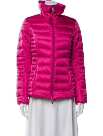 Pre-owned Pucci Striped Jacket In Pink