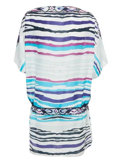 Pre-owned Pucci Striped Top