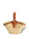 Pucci Studded Fish-appliqué Beach Bag In Neutral