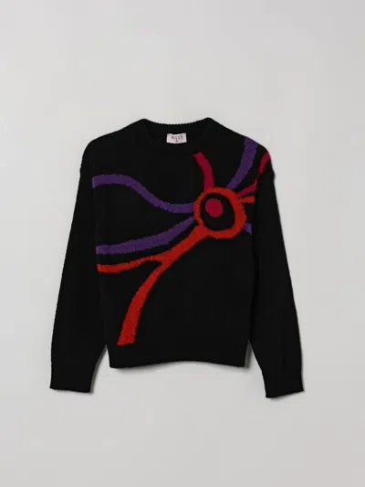 Pucci Sweater Kids Color Black In 黑色