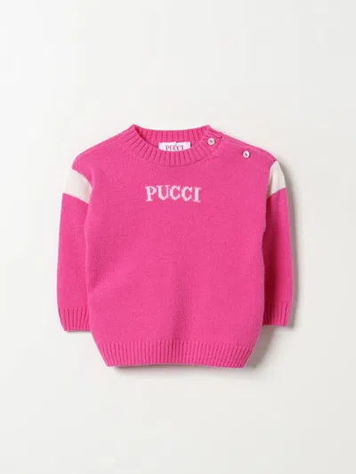 Pucci Sweater  Kids Color Fuchsia