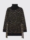 Pucci Embroidered Polyester Blend Oversize Sweater In Multi