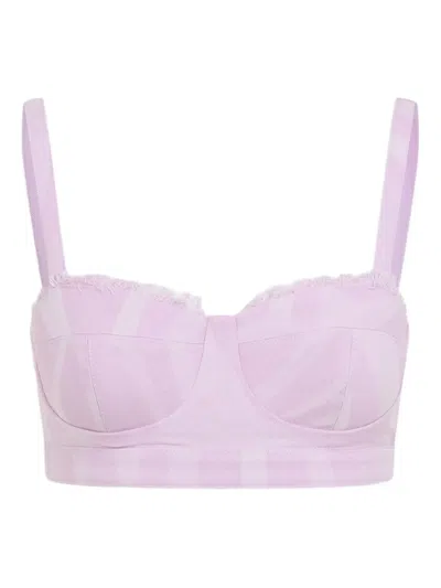 PUCCI SWEETHEART-NECK COTTON TOP