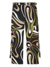 Pucci Swirl-print Cargo Trousers In Multi
