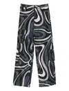 Pucci Swirl-print Cargo Trousers In Multi