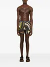 Pucci Swirl-print Poplin Boxers In Multi