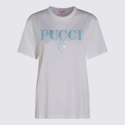 Pucci T-shirt E Polo Bianco In White