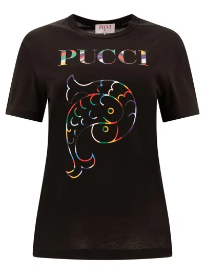 Pucci T-shirt With Logo