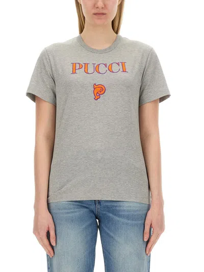 PUCCI PUCCI T-SHIRT WITH LOGO
