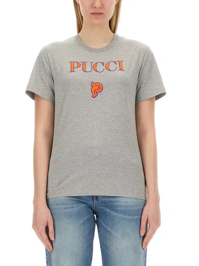 PUCCI T-SHIRT WITH LOGO