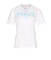 Pucci Crewneck Graphic Print Short Sleeves Soft Fabric