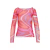 Pucci T-shirts Multicolour In Multi