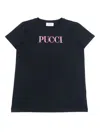 Pucci T-shirt/top In Blue